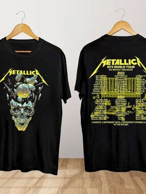 Metallica 72 Seasons World Tour 2024 T Shirt